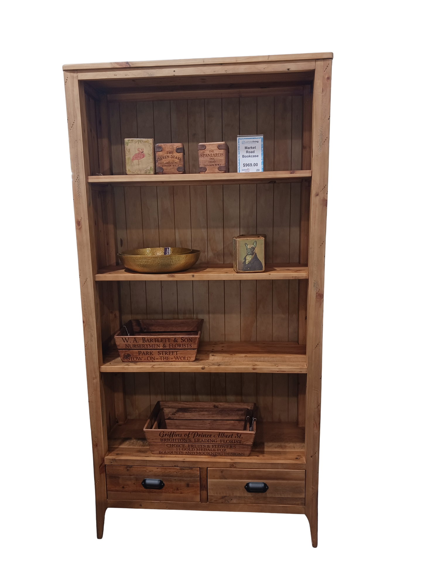 Market Road Bookshelf