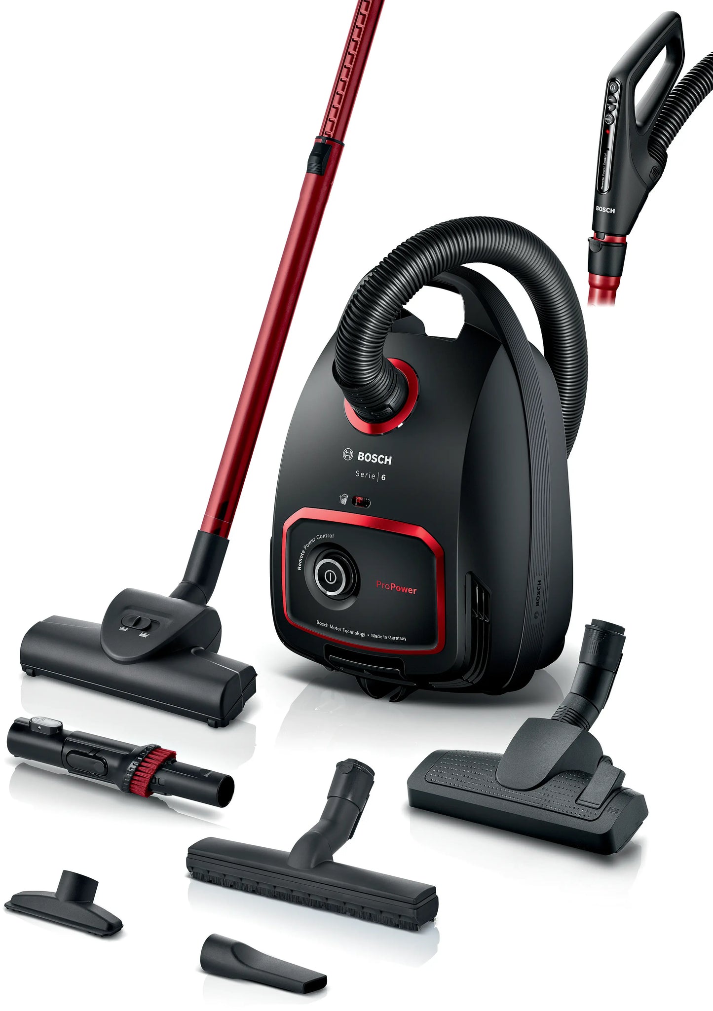 Bosch Series 6 Bagged vacuum cleaner ProPower Black