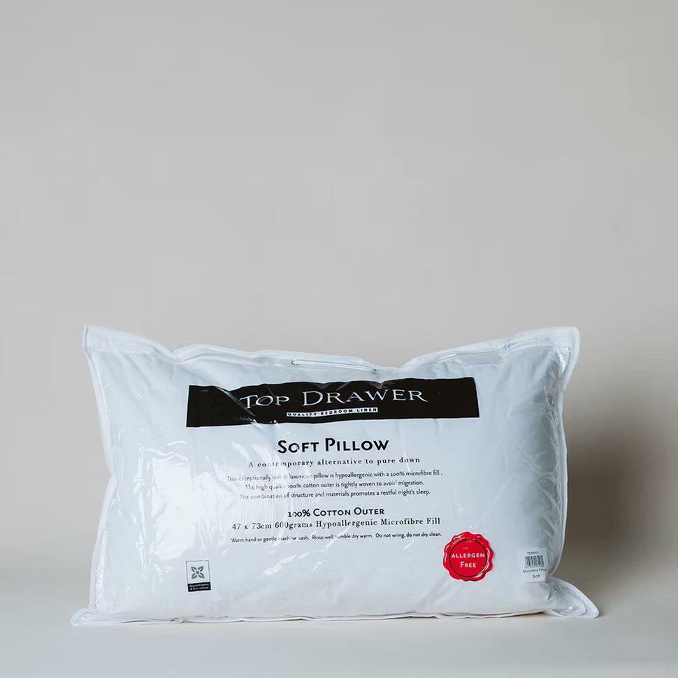 Top Drawer Microfibre Pillow - Soft