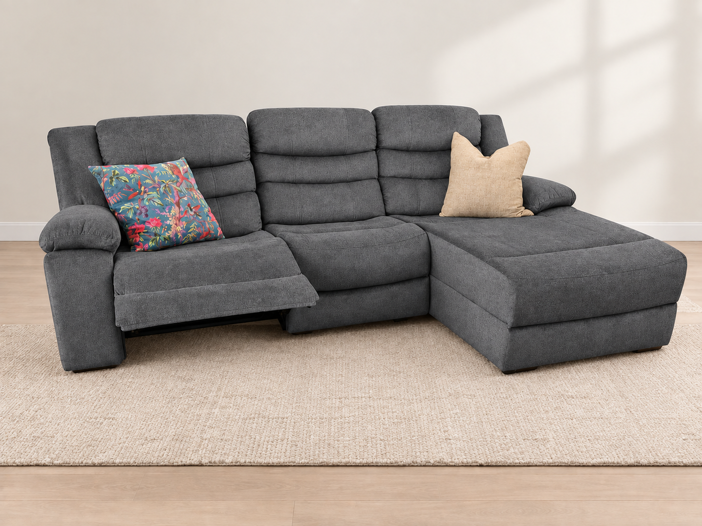 Aria 3 Seater Recliner + Chaise