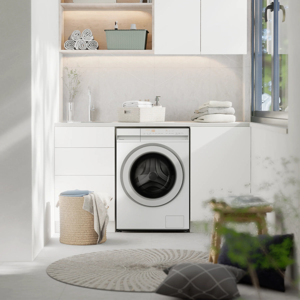 Panasonic 9kg Care+ Edition Front Load Washing Machine