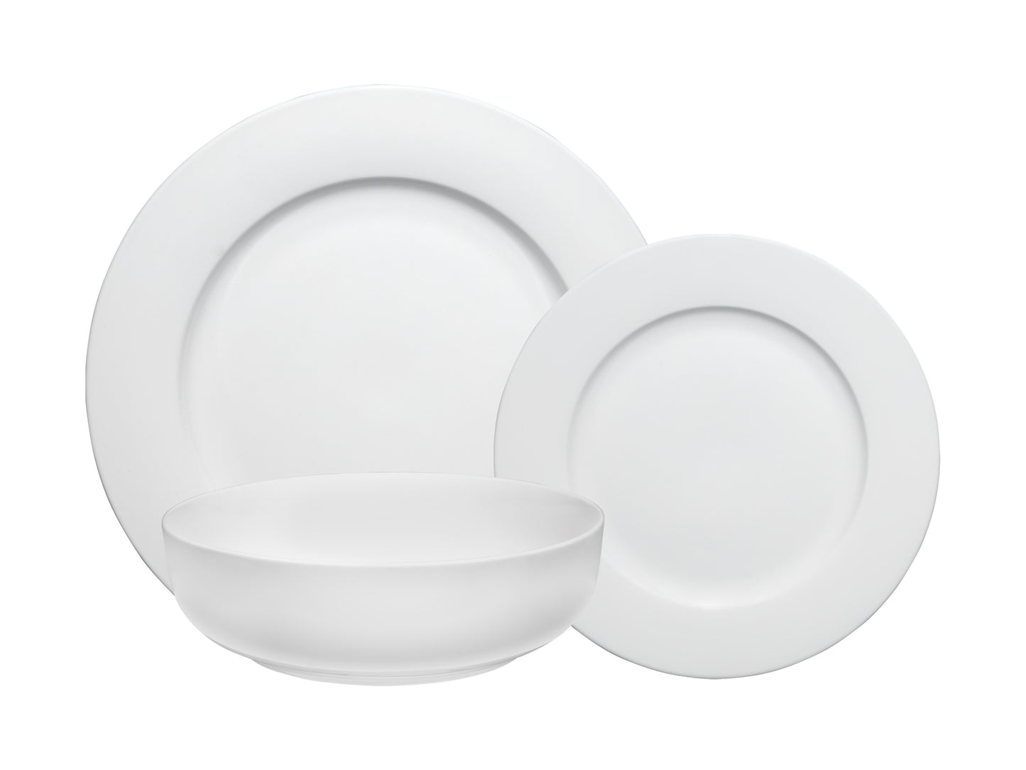 Maxwell & Williams White Basics Urban Rim Dinner Set