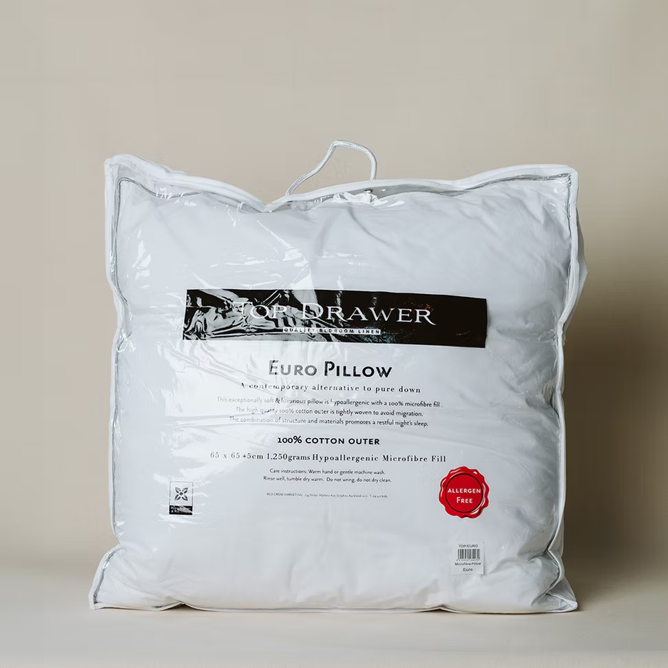 Top Drawer Microfibre Euro Pillow