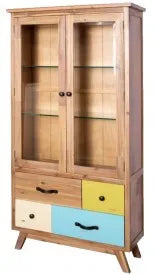 Casablanca Display Cabinet with 4 drawers