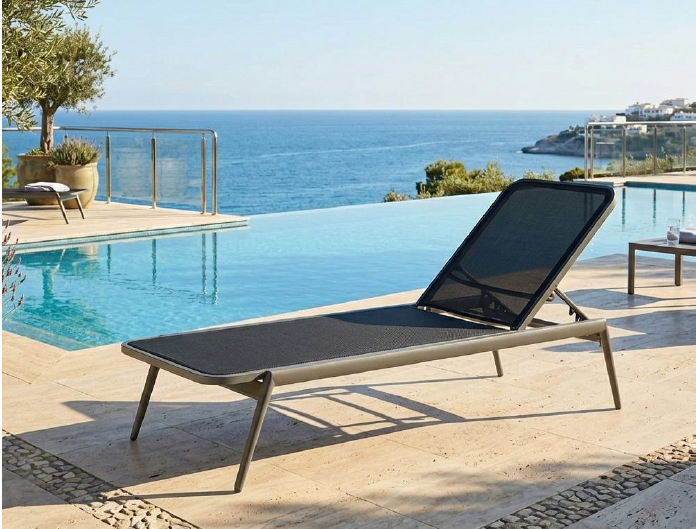 LAGOS Sun Lounger - Charcoal