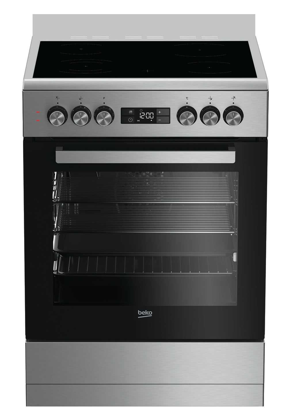 Beko 60Cm Stainless Freestanding Oven