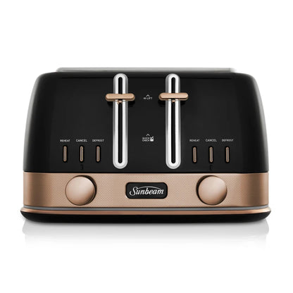 Sunbeam New York Collection 4 Slice Toaster Black Bronze