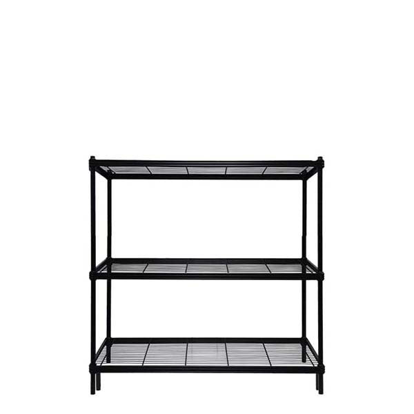 Seymours Wire Shelving Unit Black - 3 Sizes