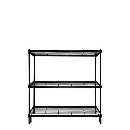 Seymours Wire Shelving Unit Black - 3 Sizes
