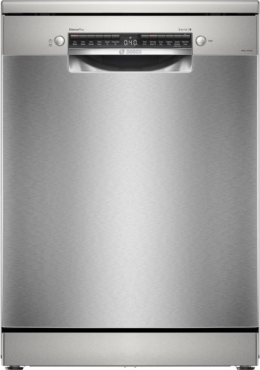 Bosch Series 6 Free-standing dishwasher 60 cm Brushed steel anti-fingerprint