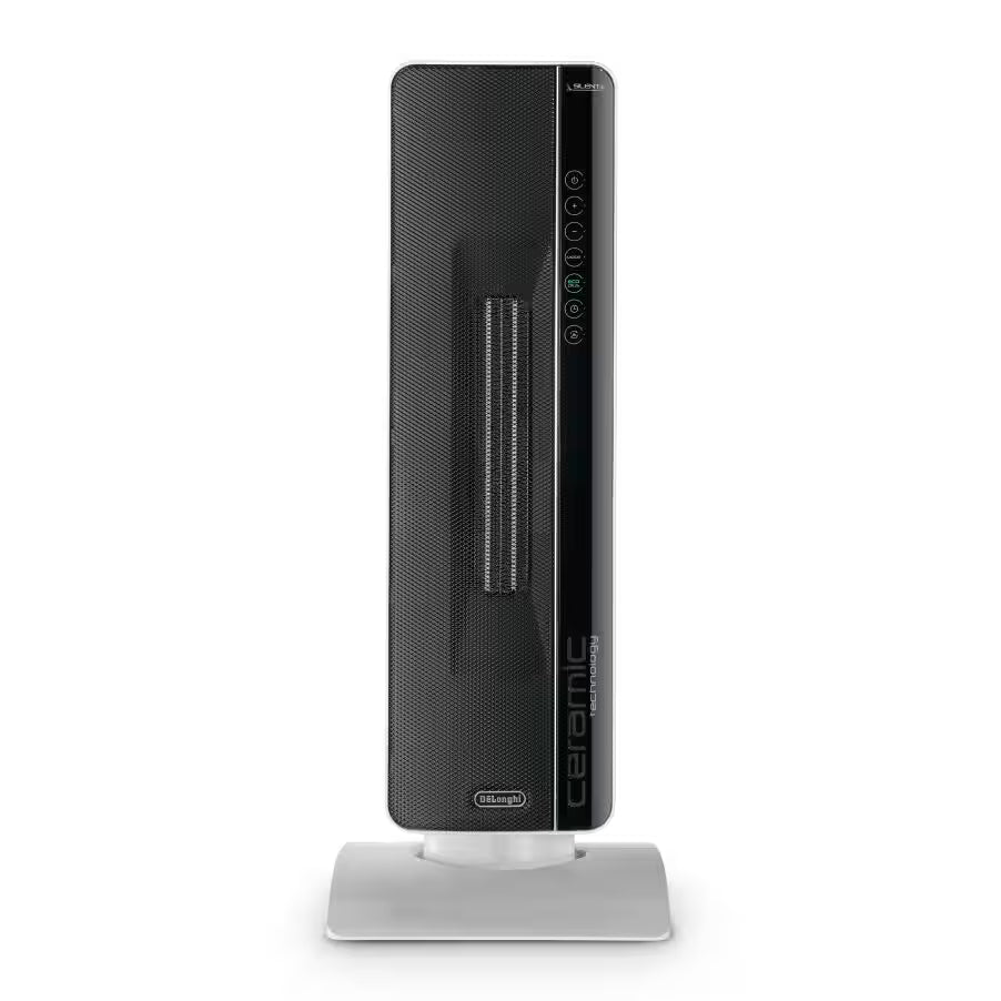 DeLonghi 2400W Ceramic Tower Fan Heater with Silent Plus Function