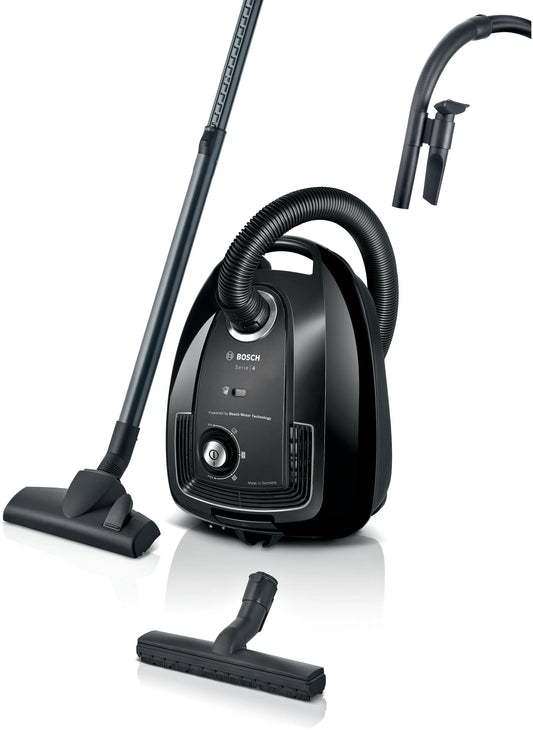 Bosch Series 4 Bagged vacuum cleaner Black