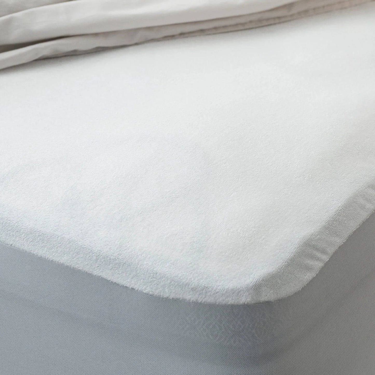 Cotton Terry Fitted Waterproof Bassinet Mattress Protector