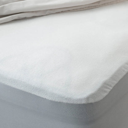 Cotton Terry Fitted Waterproof Bassinet Mattress Protector