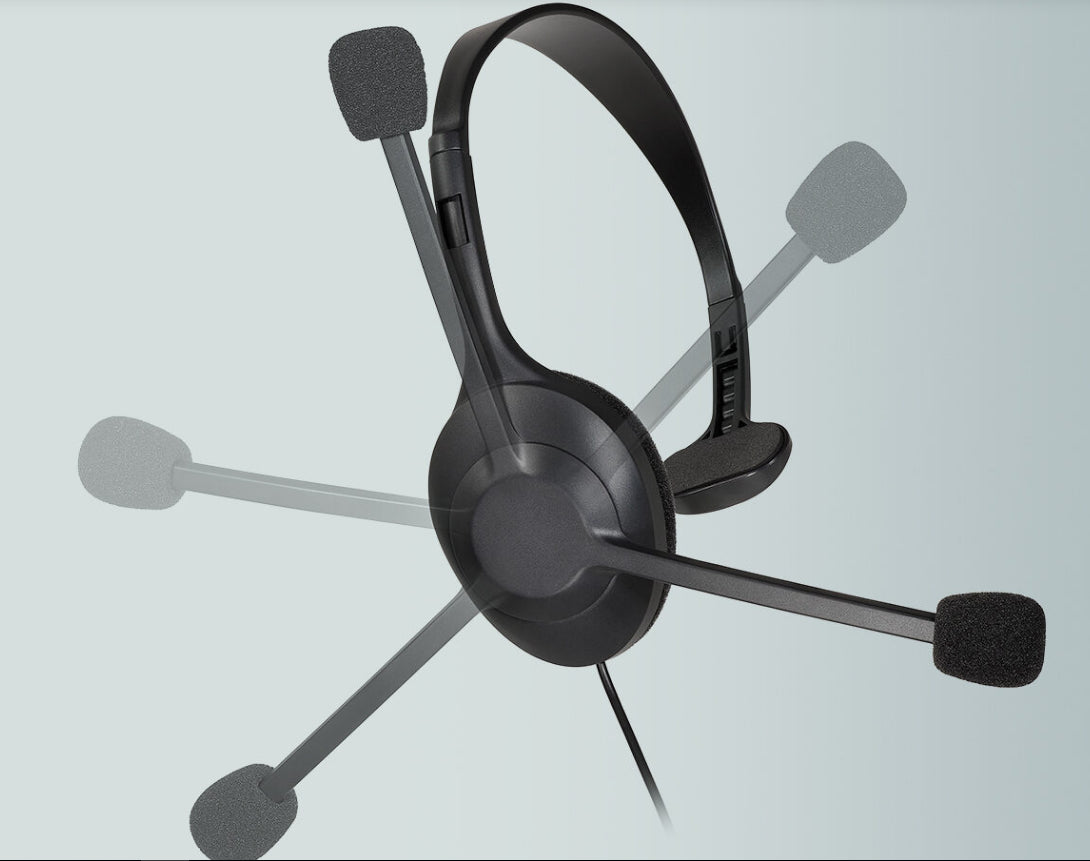 Audio-Technica ATH-101USB USB Single-Ear Computer Headset