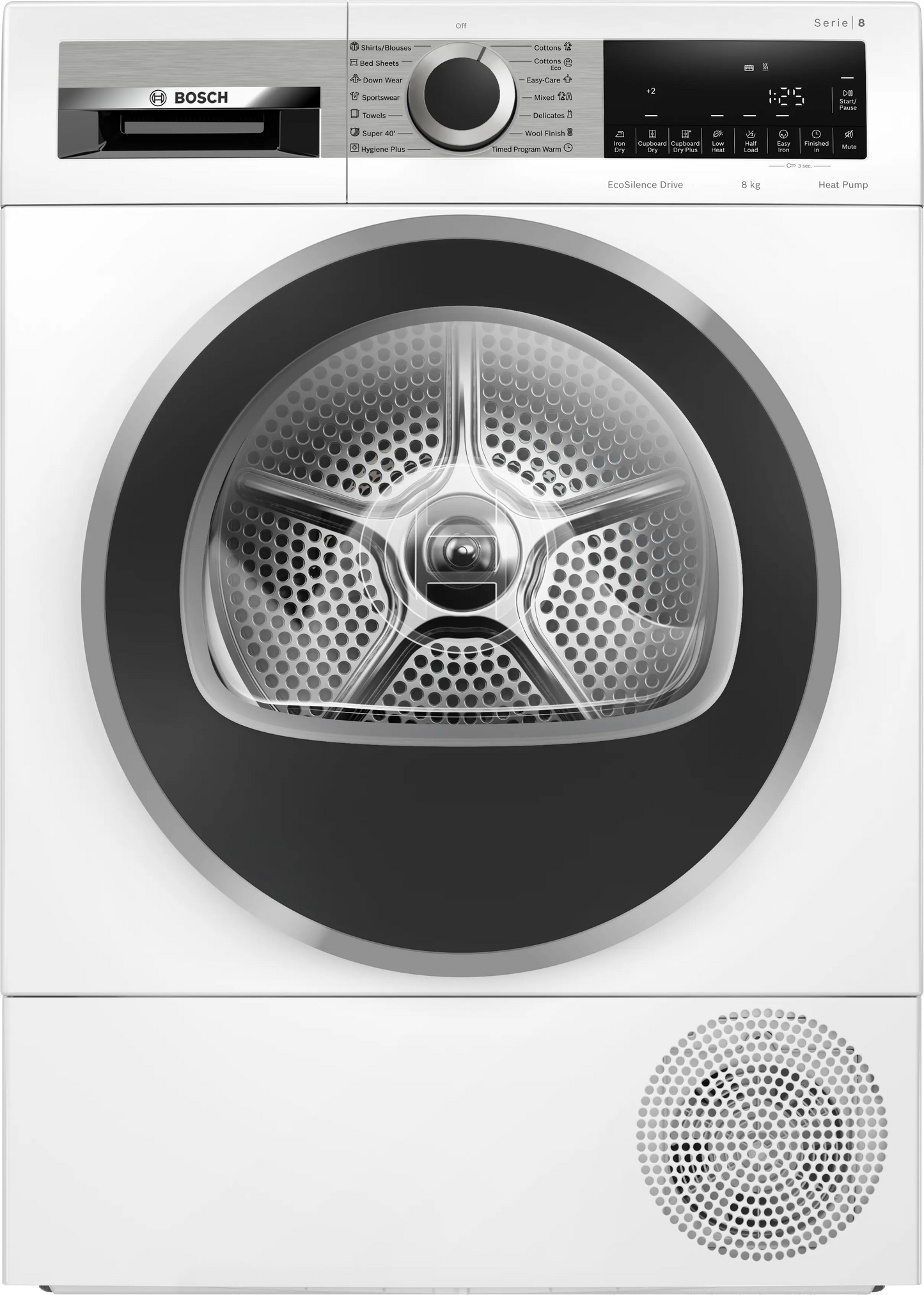 Bosch Series 8 Heat pump tumble dryer 8 kg