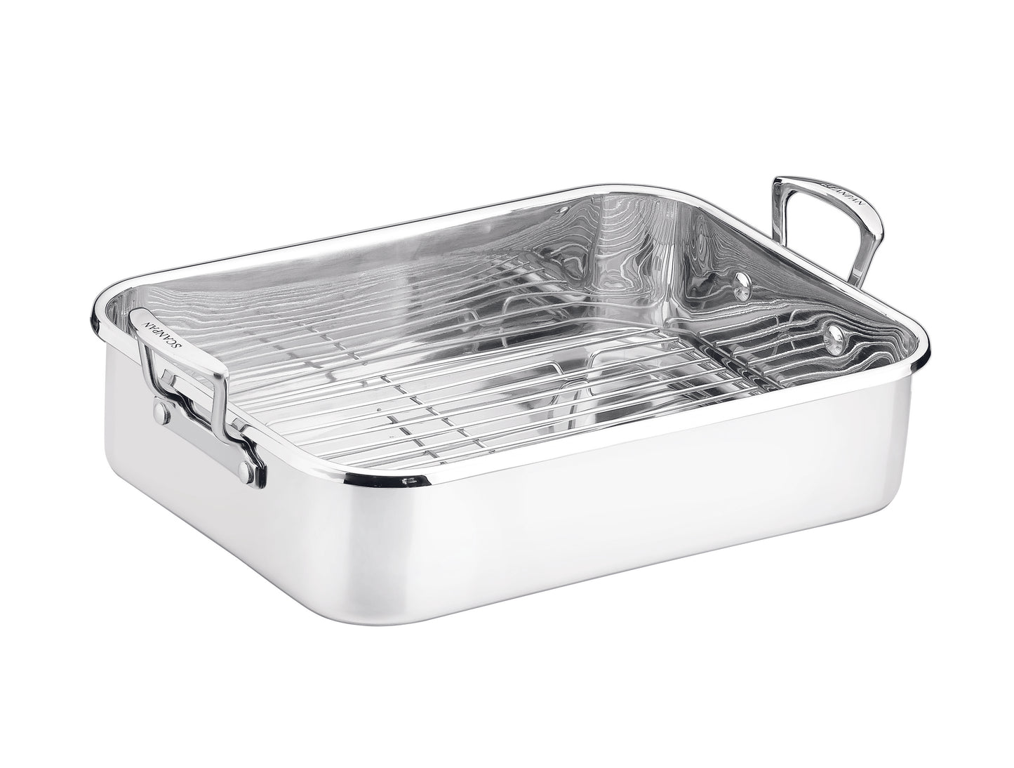 Impact 48.5 x 31 x 13cm Roaster with Rack