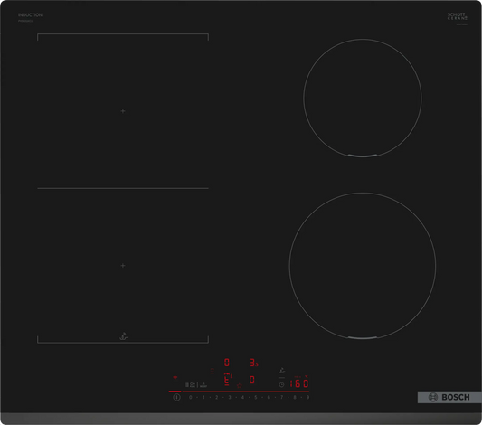 Bosch Series 6 Induction cooktop 60 cm surface mount without frame