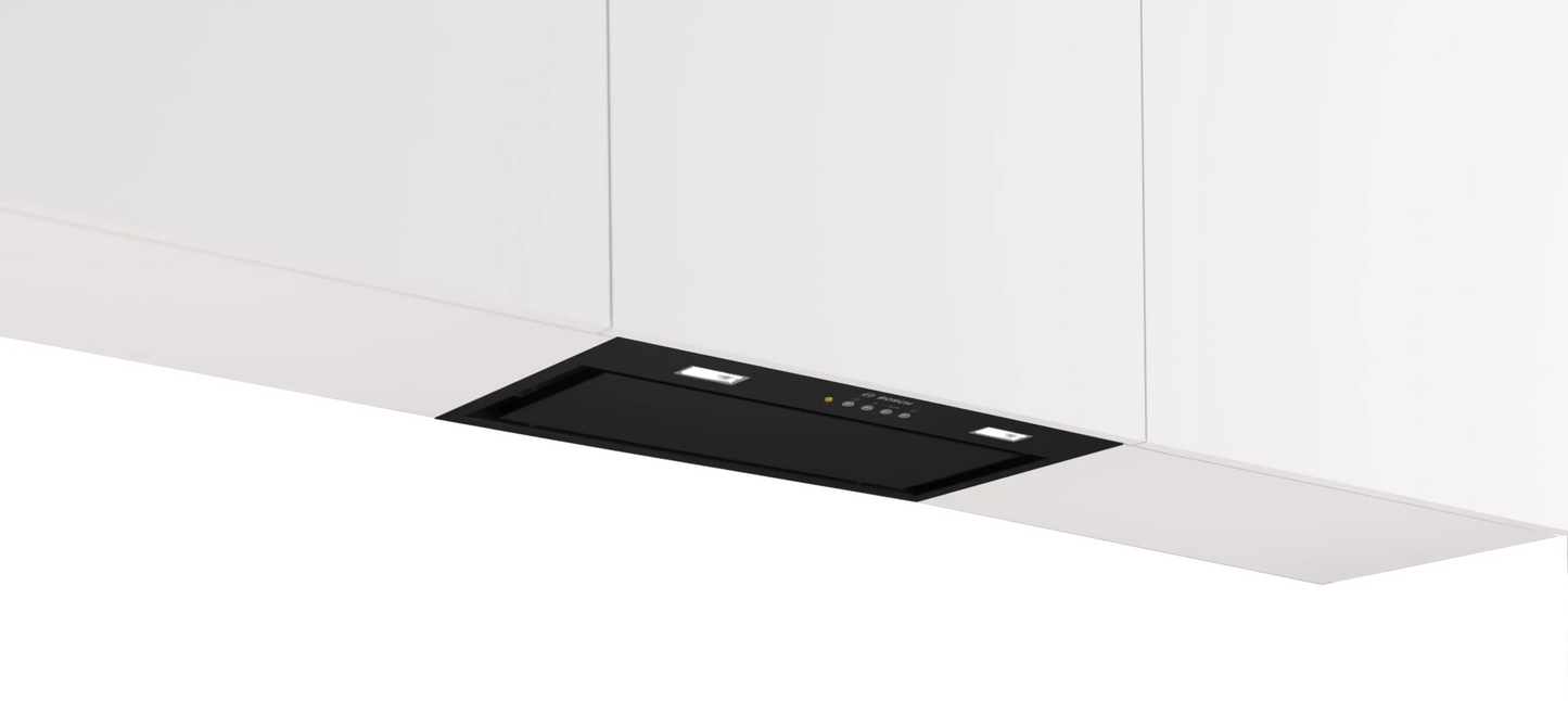 Bosch Series 6 integrated rangehood 52 cm Black