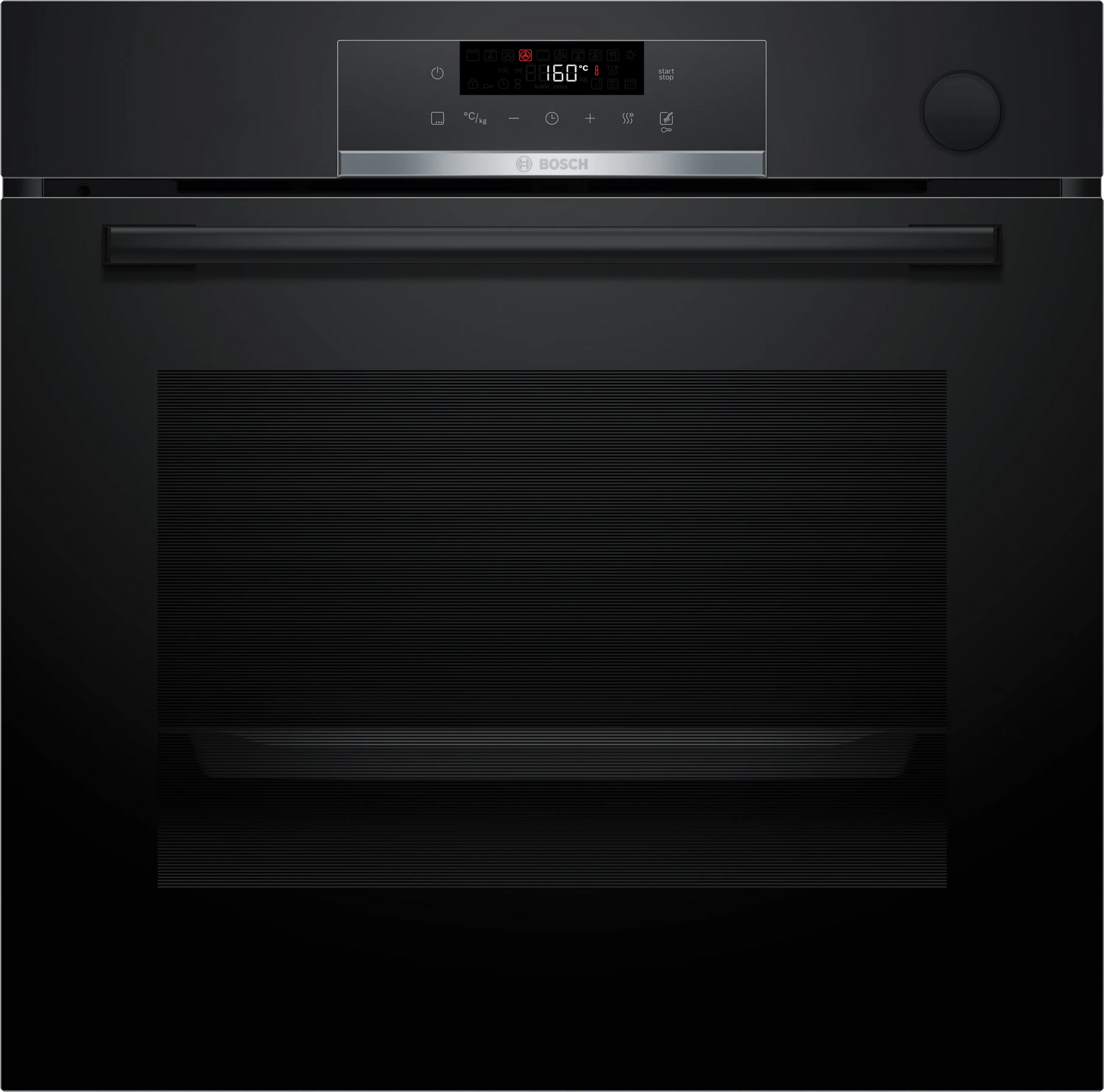 Bosch Series 6 Built-in oven with added steam function 60 x 60 cm Black