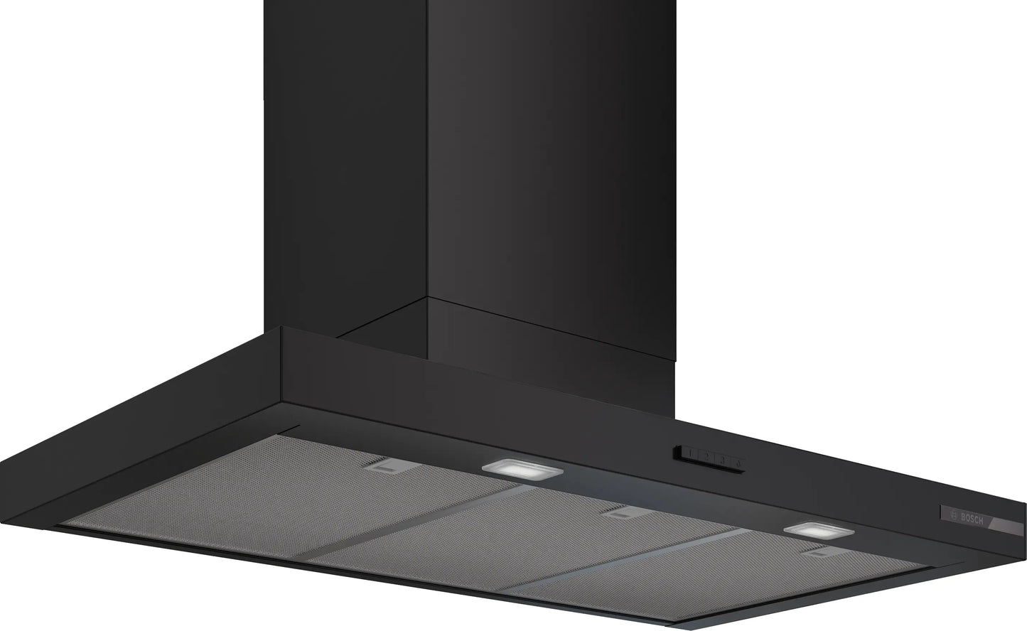 Bosch Series 4 Wall-mounted canopy rangehood 90 cm Black