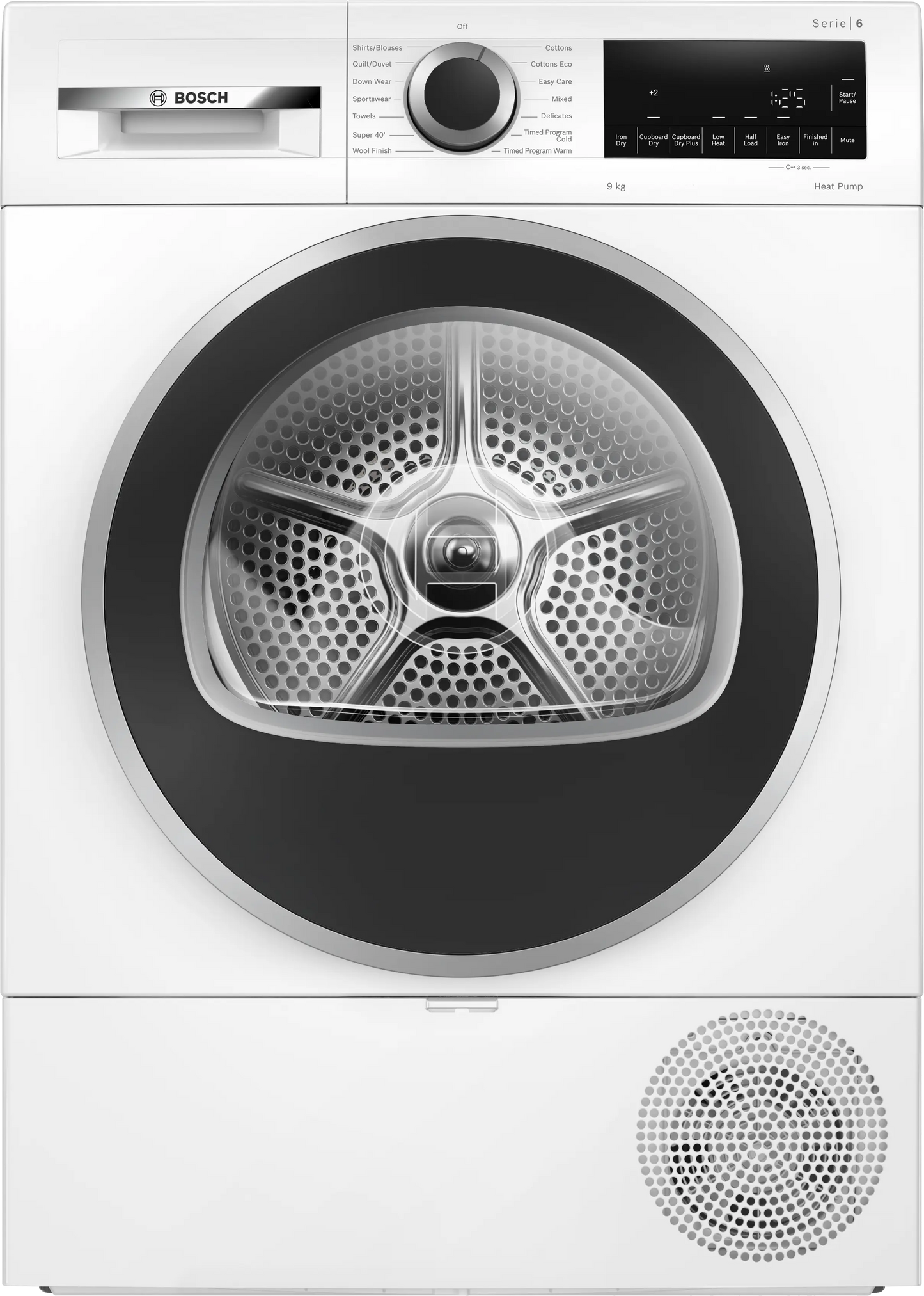 Bosch Series 6 Heat pump tumble dryer 9 kg