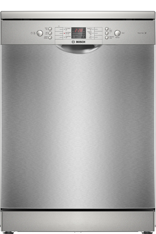 Bosch Series 2 Free-standing dishwasher 60 cm Brushed steel anti-fingerprint