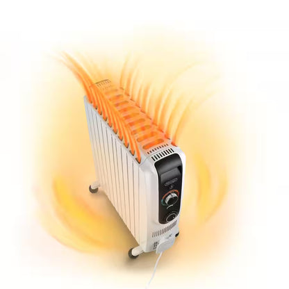 DeLonghi Dragon5 EasyTronic 2400W Oil Column Heater