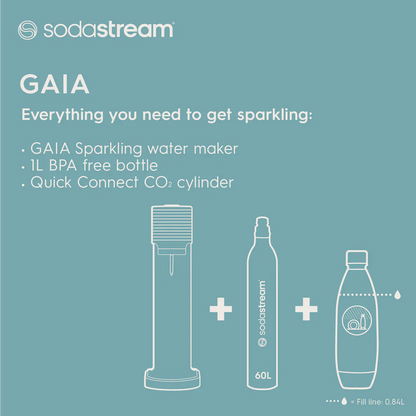 Sodastream Gaia Sparkling Water Maker
