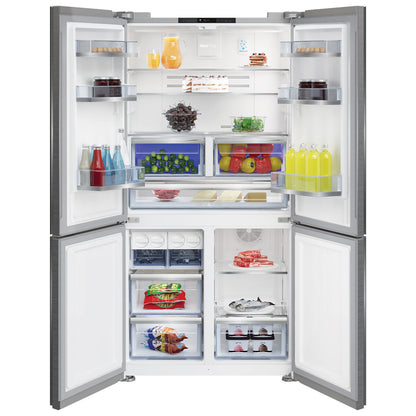 Beko 575L Four Door Refrigerator Platinum
