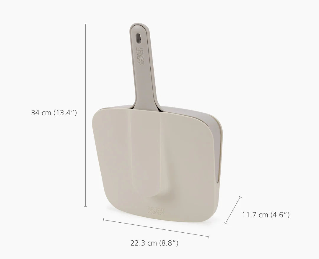 CleanTech™ Wall-Mounted Dustpan & Brush Set