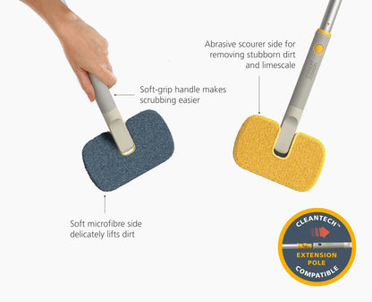CleanTech™ 2-in-1 Surface Scrubber Tool
