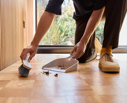 CleanTech™ Wall-Mounted Dustpan & Brush Set