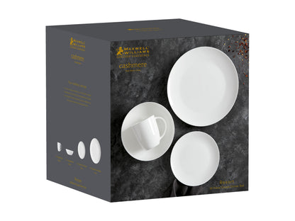 Maxwell & Williams Cashmere Resort Coupe Dinner Set 16pc Gift Boxed