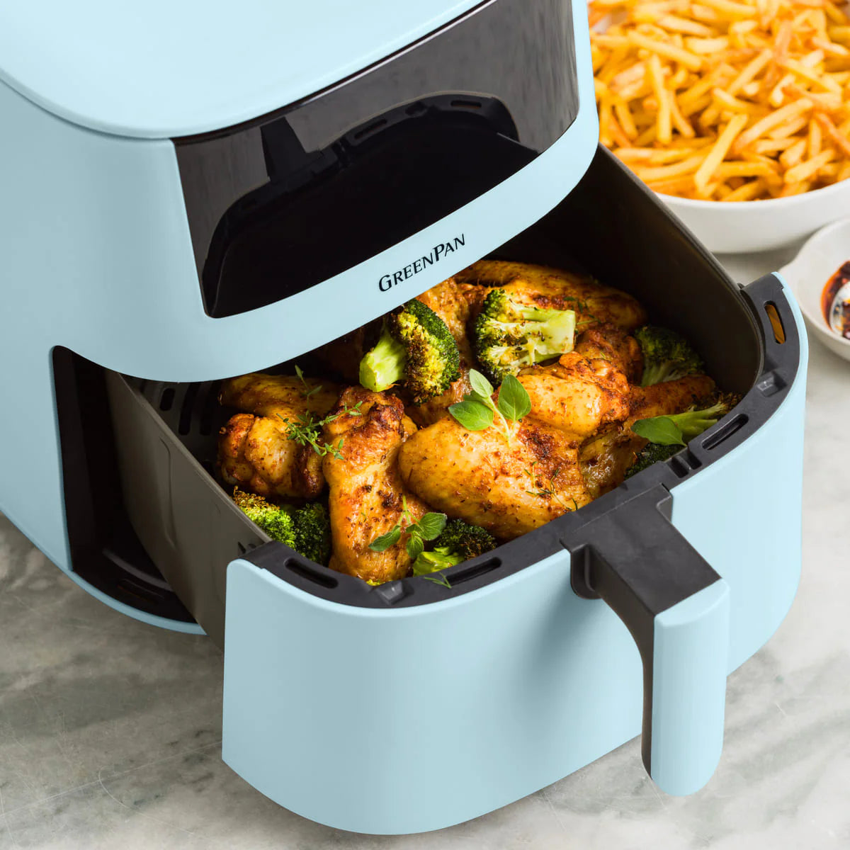 Bistro XXL Coloured Airfryer - Light Blue