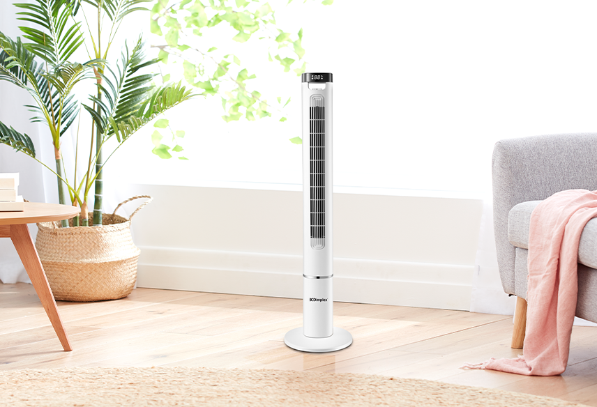 Dimplex 119cm Tower Fan with Remote