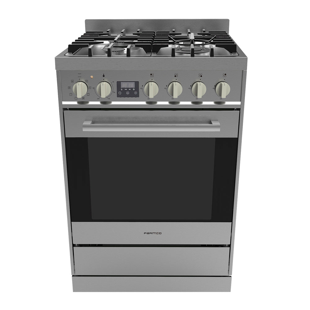 Parmco 60Cm Stainless Gas freestanding Cooker