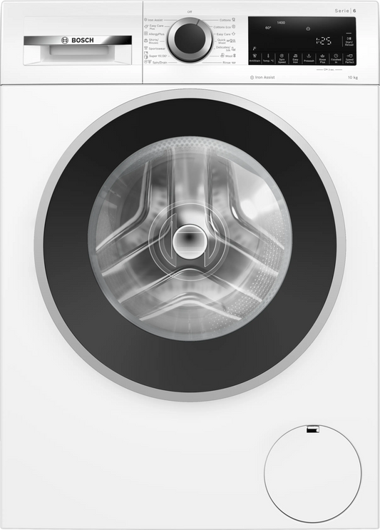 Bosch 10kg Front Loader Washing Machine - White