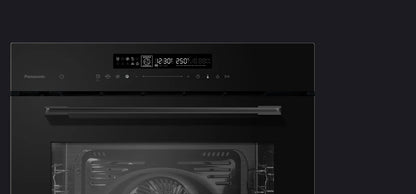 Panasonic Black 78L Pyrolytic In-Built Oven with Air Fry