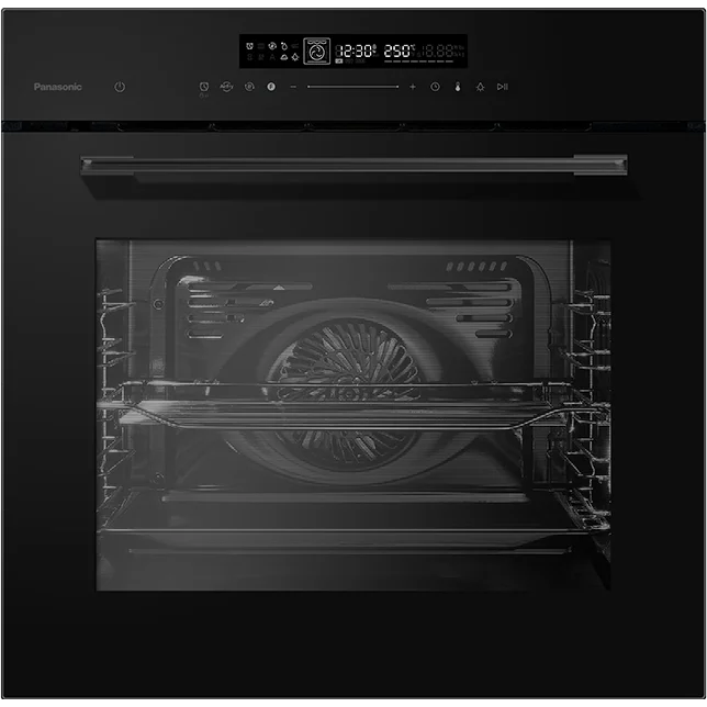 Panasonic Black 78L Pyrolytic In-Built Oven with Air Fry