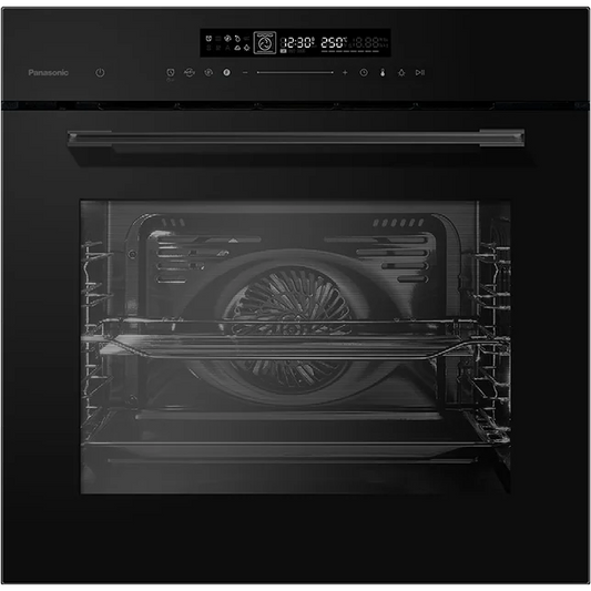 Panasonic Black 78L Pyrolytic In-Built Oven with Air Fry
