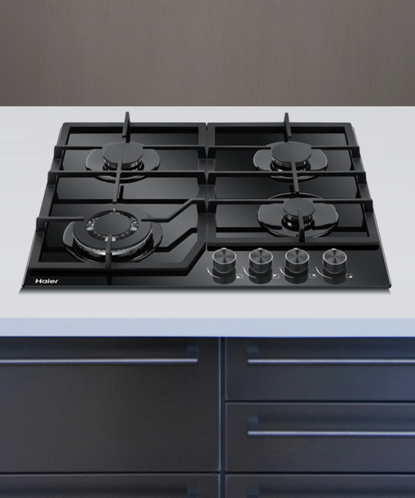 Haier 60CM Gas on Glass Cooktop