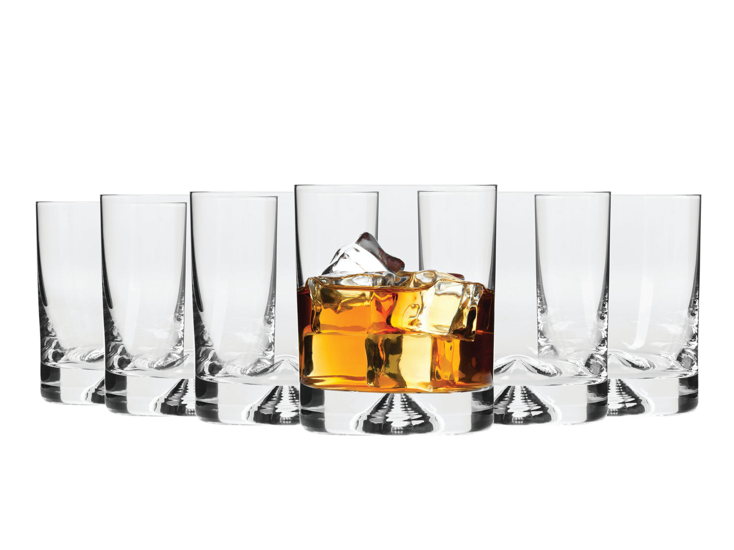 Triad Double Old Fashion Glass Set of 6 Gift Boxed