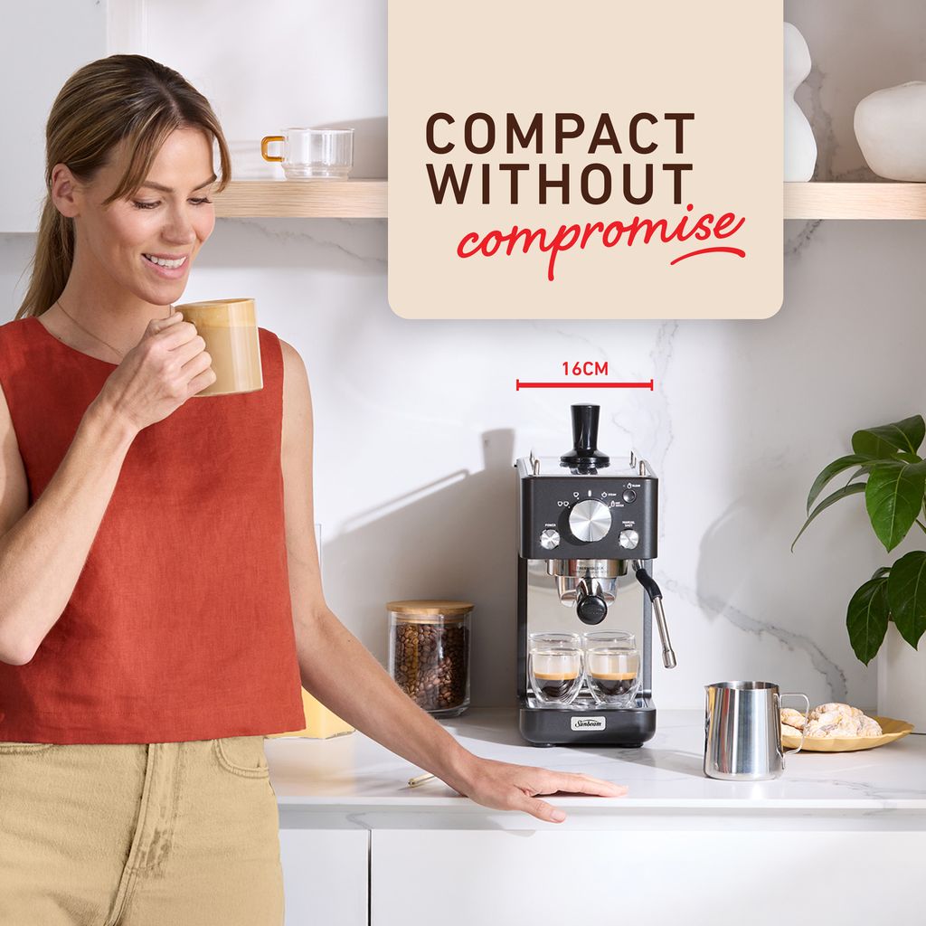 Sunbeam Origins Slimline Espresso Coffee Machine