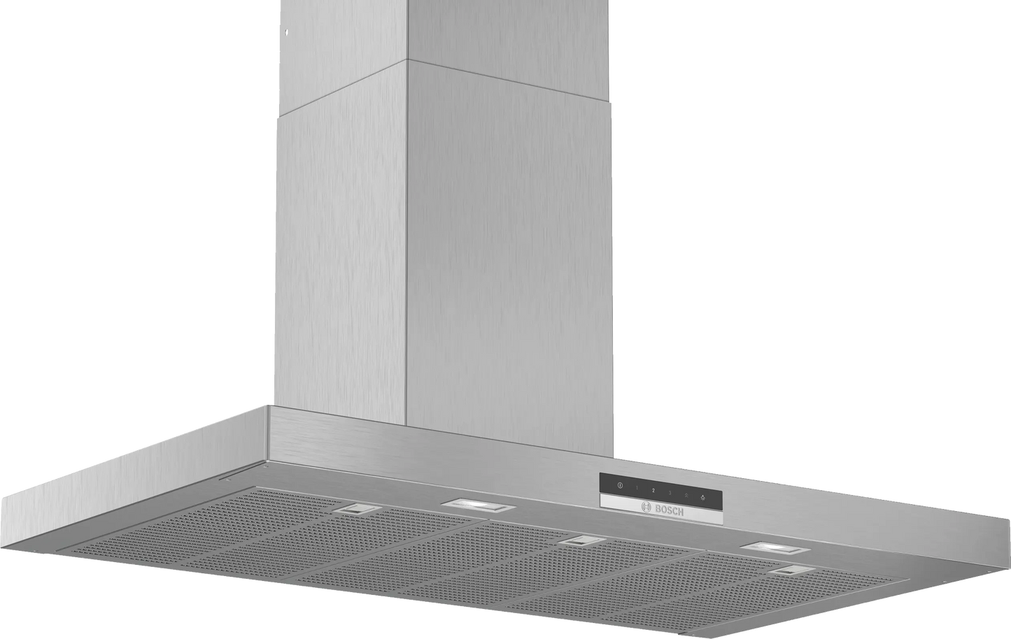 Bosch Series 4 Wall-mounted canopy rangehood 90 cm Stainless steel