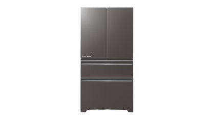 Mitsubishi Electric LX Designer Series 564L Multi Drawer Fridge Freezer - Glass Gunmetal