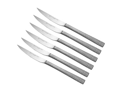 Diamonds Steak Knife Set 6pc Gift Boxed