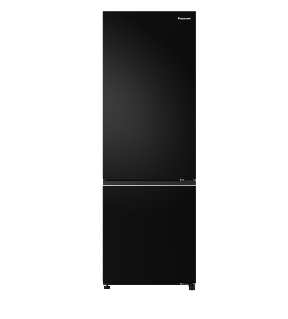Panasonic 332L Black Fridge/Freezer
