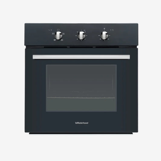 Robinhood 60CM 5 Function Black InBuilt Oven