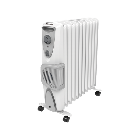 Dimplex 2.4kW Oil Free Column Heater with Thermostat & Turbo Fan White